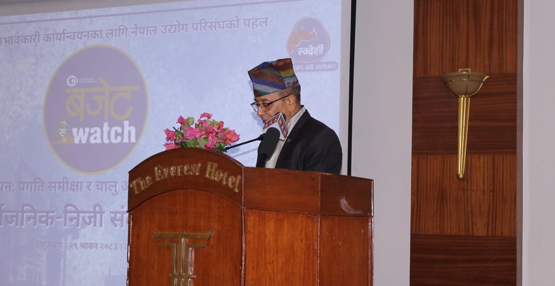 अर्थतन्त्र चलायमान बनाउन पुँजीगत खर्च बढाउनुपर्छ : सीएनआई अध्यक्ष पाण्डे - Image 1