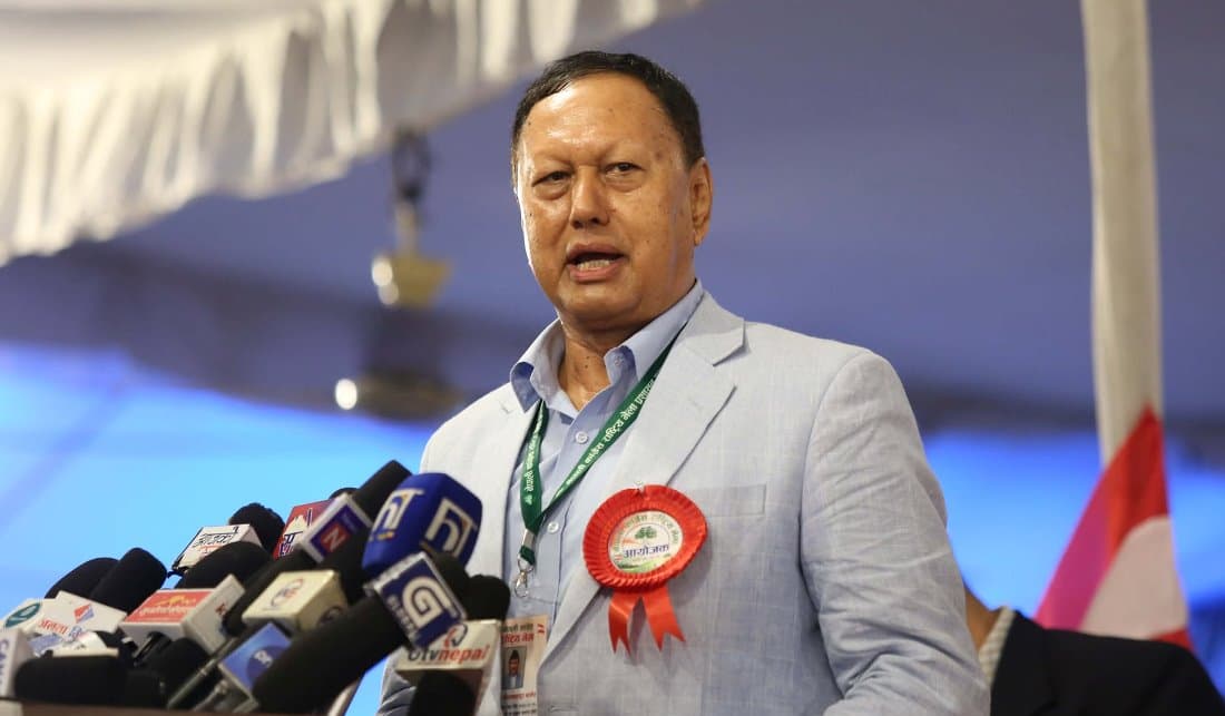 गगन थापा चुनाव नलडे आफू पनि चुनाव नलड्ने मोहन बस्नेतको घोषणा - Image 1