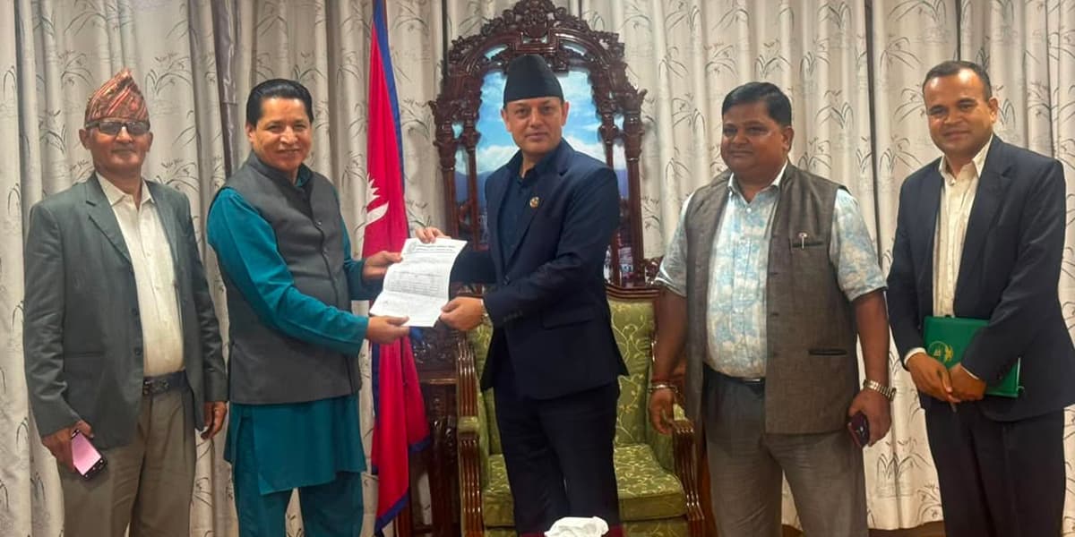 खगेन्द्र सुनारको प्रस्तुतिप्रति सभामुख अर्यालको ध्यानाकर्षण - Image 1