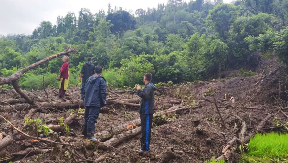 Landslide in Jajarkot: Two missing, seven injured - Image 1