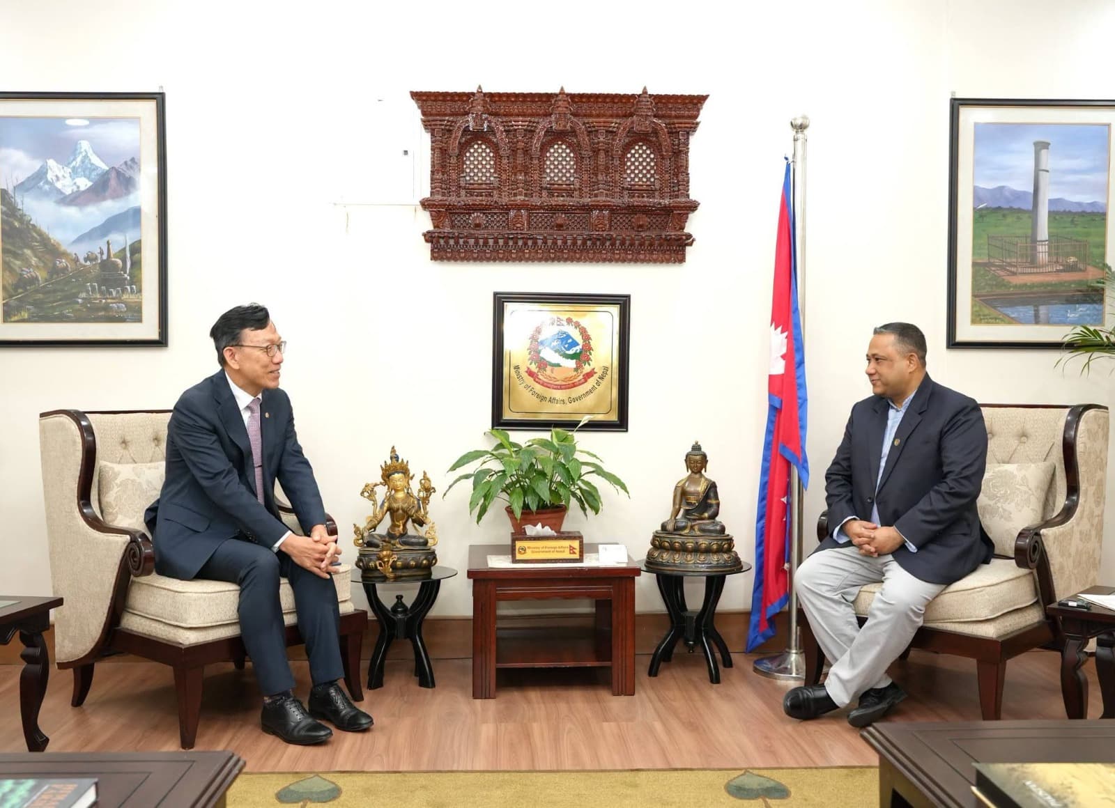 Ambassador Park Taeyoung pays farewell call on foreign secretary - Image 2