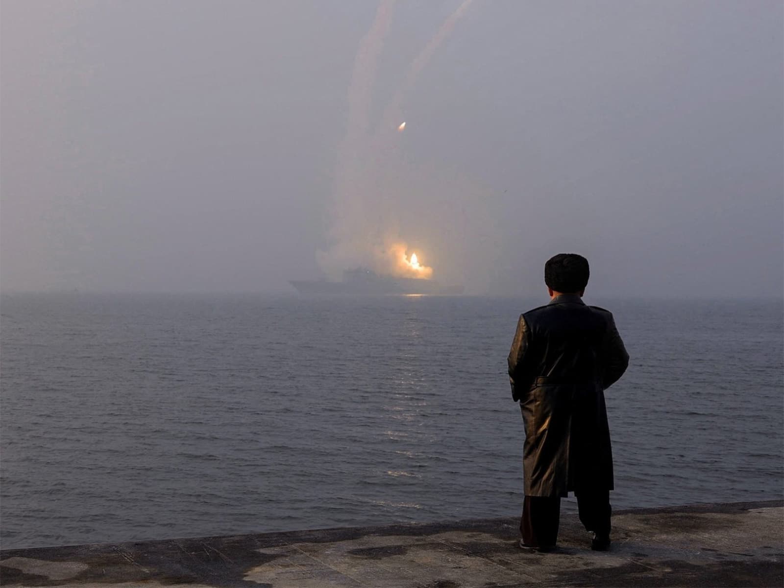 North Korea conducts suspected ballistic missile launch as US-South Korea gear for key military drill next week - Image 1