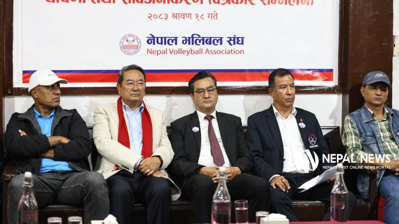 Nepal Volleyball Association unveils annual calendar for fiscal year 2026/27 (photo feature) - Image 1