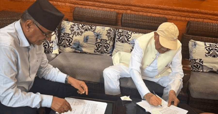 एमाले र नेकपाद्वारा प्रदेश सरकारमा मन्त्रालय बाँडफाँटको आधार तय - Image 1