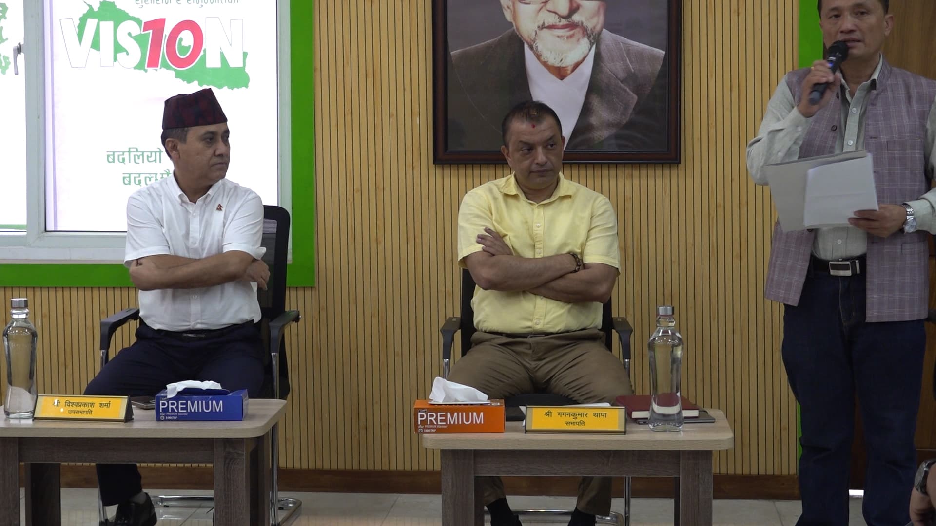 देउवाको स्वदेश आगमनमा कांग्रेसको स्वागत, प्रेस स्वतन्त्रता र रोल्पा पहिरोबारे सरकारको ध्यानाकर्षण - Image 1