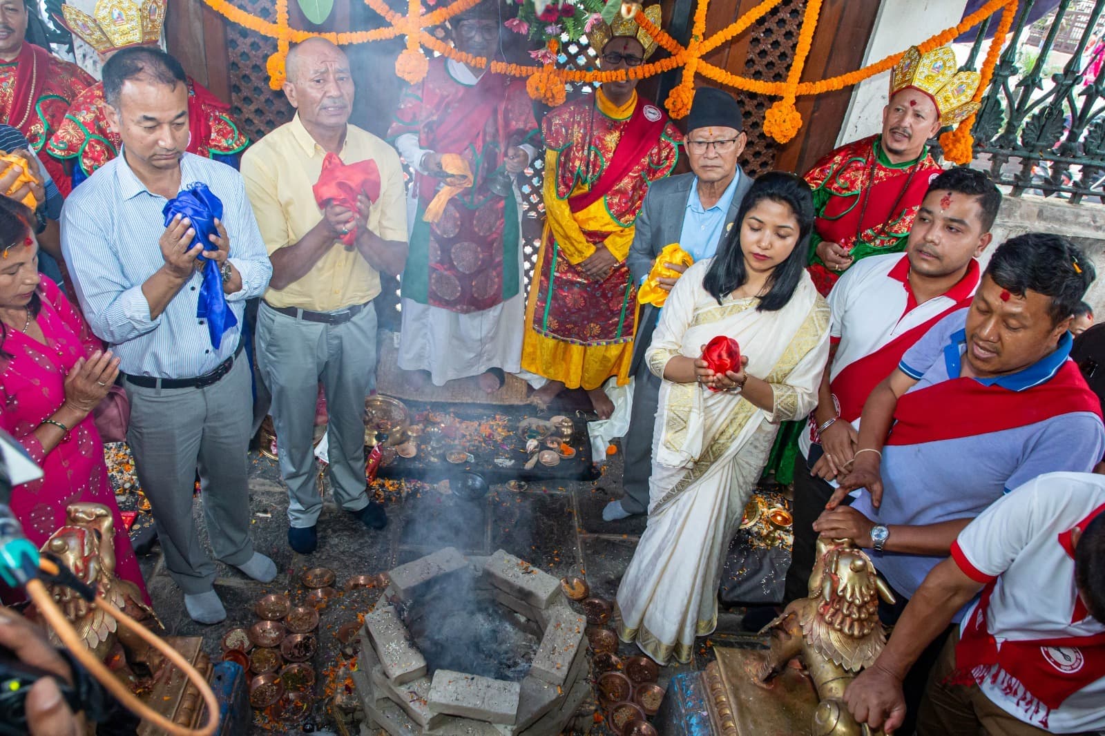 ८ करोड ९५ लाखमा पुनःनिर्मित महाङ्काल सत्तल उद्घाटन - Image 1